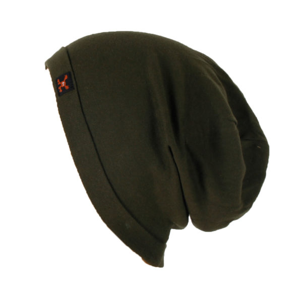 Beanie-oliv